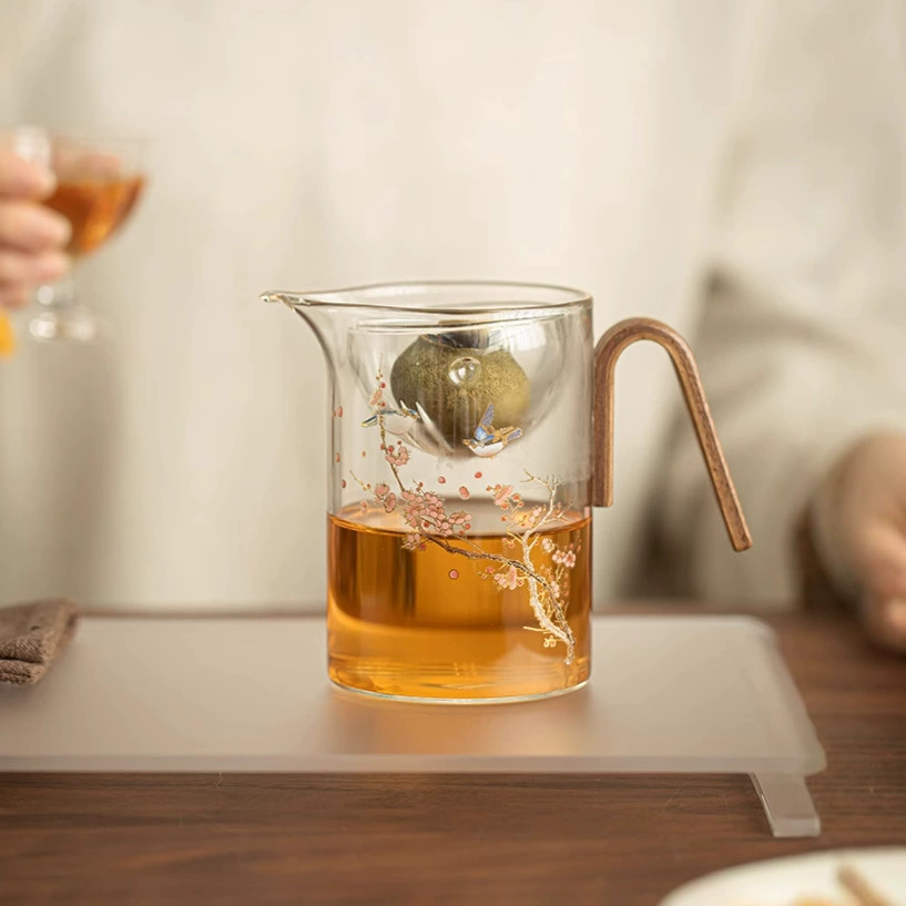 第二集 Glass tea cup, tea set with accessories, increased thickness