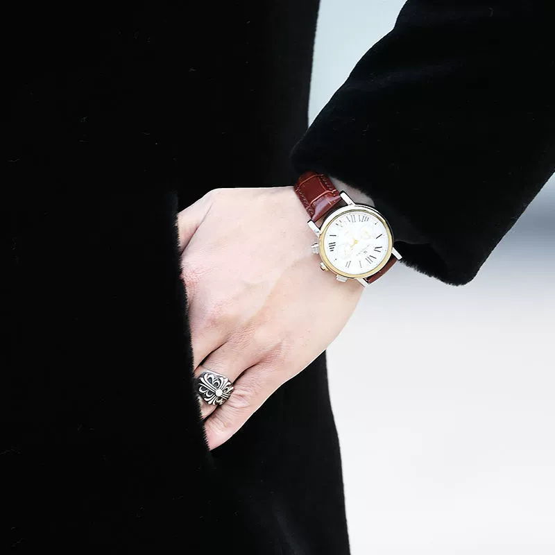 山力达迪 Suit, long men's jacket, increased thickness, mid-length
