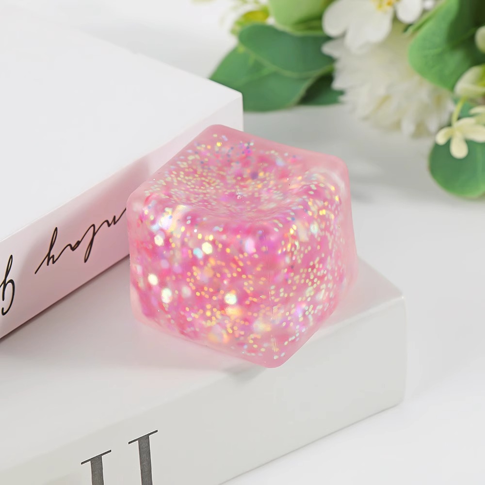 Descompresión creativa Goma de caramelo de Malta amasar música cubo de agua para desahogar artefactos de rebote lento para descomprimir juguetes al por mayor