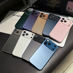 iPhone17promax携帯電話ケース、Apple 16オリジナルカラーAGマット15、レンズフィルム付き14保護カバーに適しています。