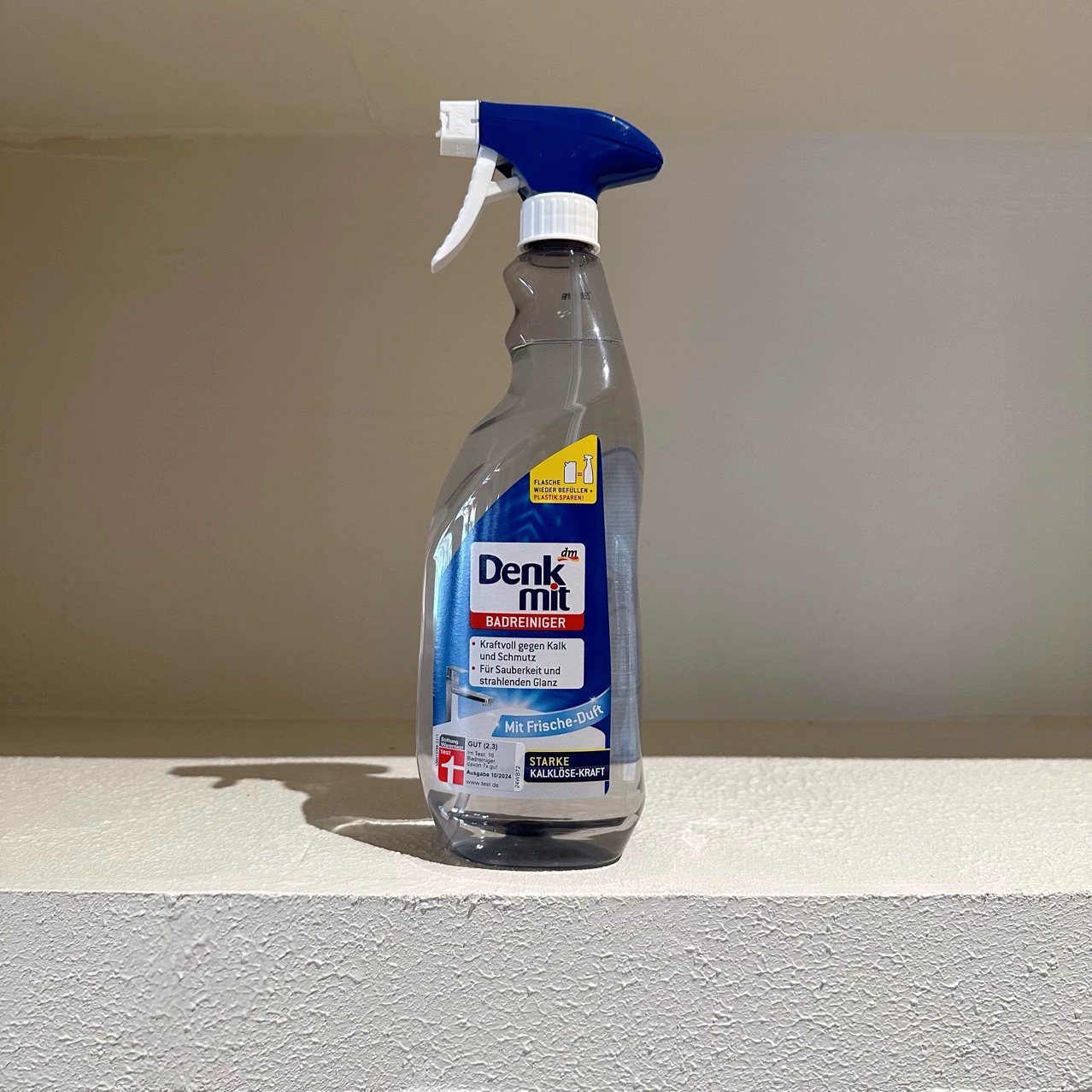 Spot German dm denkmit средство для чистки ванной комнаты средство для удаления накипи в ванной 1л