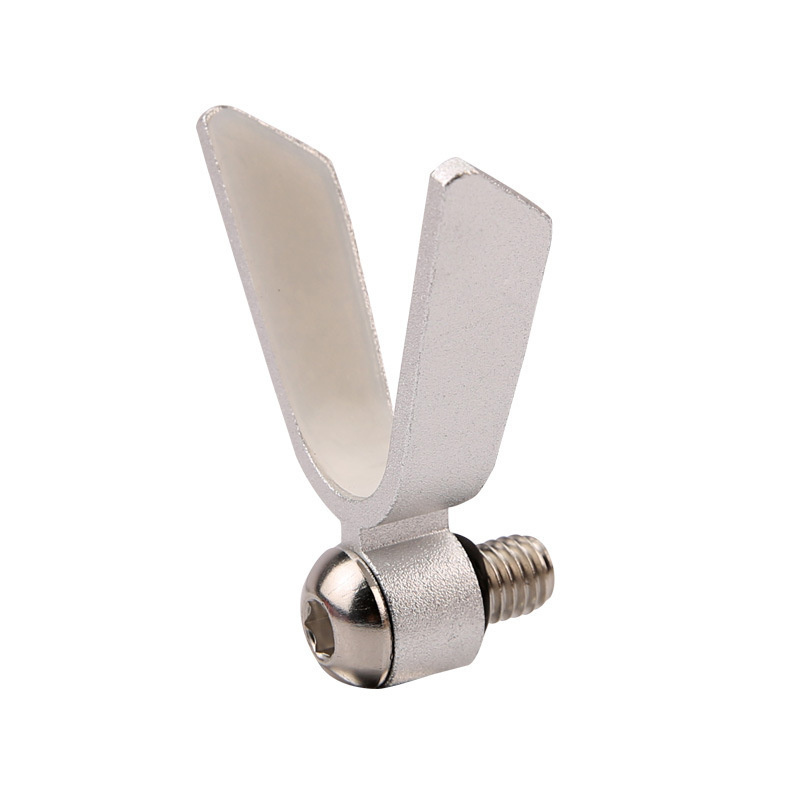 Fábrica venta directa cabeza de soporte barraca cabeza de barraca metálica barraca antideslizante caña de pesca competitiva barraca accesorios de pesca cabeza