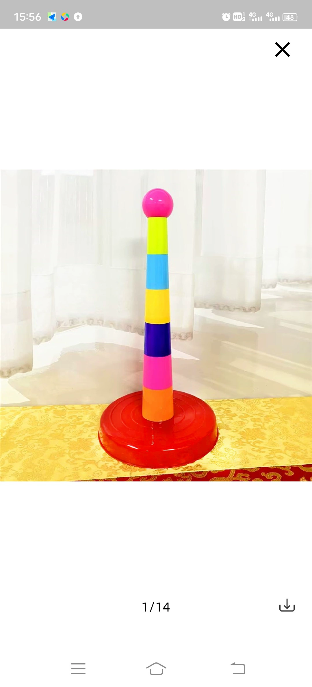 Plastic rings, wholesale