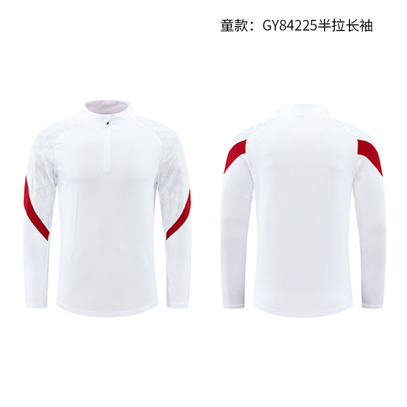 Juegos de otoño y invierno, ropa de equipo, manga de hombro, carrera transfronteriza de dos piezas, traje deportivo de hombre personalizado