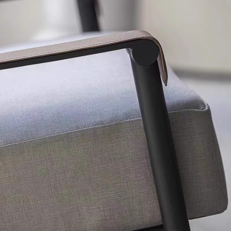 Diseñador combinación de sofá al aire libre villa patio al aire libre jardín ocio silla de mimbre modelo de habitación terraza muebles de mimbre