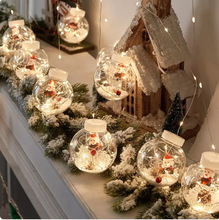 Ball Santa Led Fairy Curtain Light�}�Q�����b�
