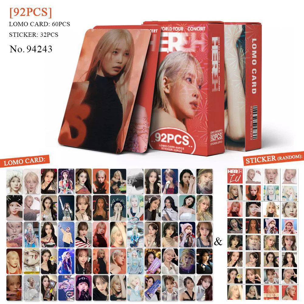 Набор 92 карточки с фото, BTS BPSKTWICE, двусторонние LOMO-карточки, фабричная печать