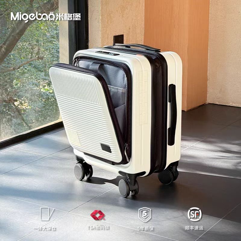 Cross-Border Spring Airlines 14inch Carry-On Children's Suitcase Small Women's 16-Inch Travel Trolley Case Men's Universal Wheels