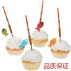 Cross -border party gathering small decorative mini rod birthday cake ornament baking cake decorative cake ornaments