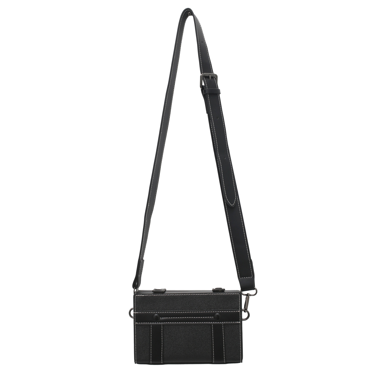 Box Bag Men's New Trendy Cool Small Square Bag Fashionable Casual Styling Bag Personalized Trendy Brand Mobile Phone Crossbody Bag_voghion.com