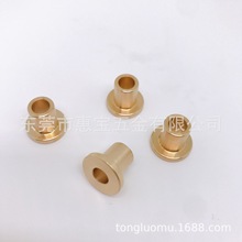 深圳厂家销售法兰铜套 CNC数控车床精密加工铜套 风叶马达铜杯士