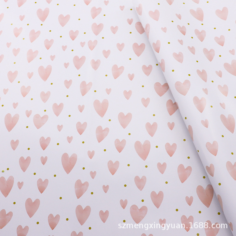 JS fondo blanco love 6001-1; Pieza de 74*51cm