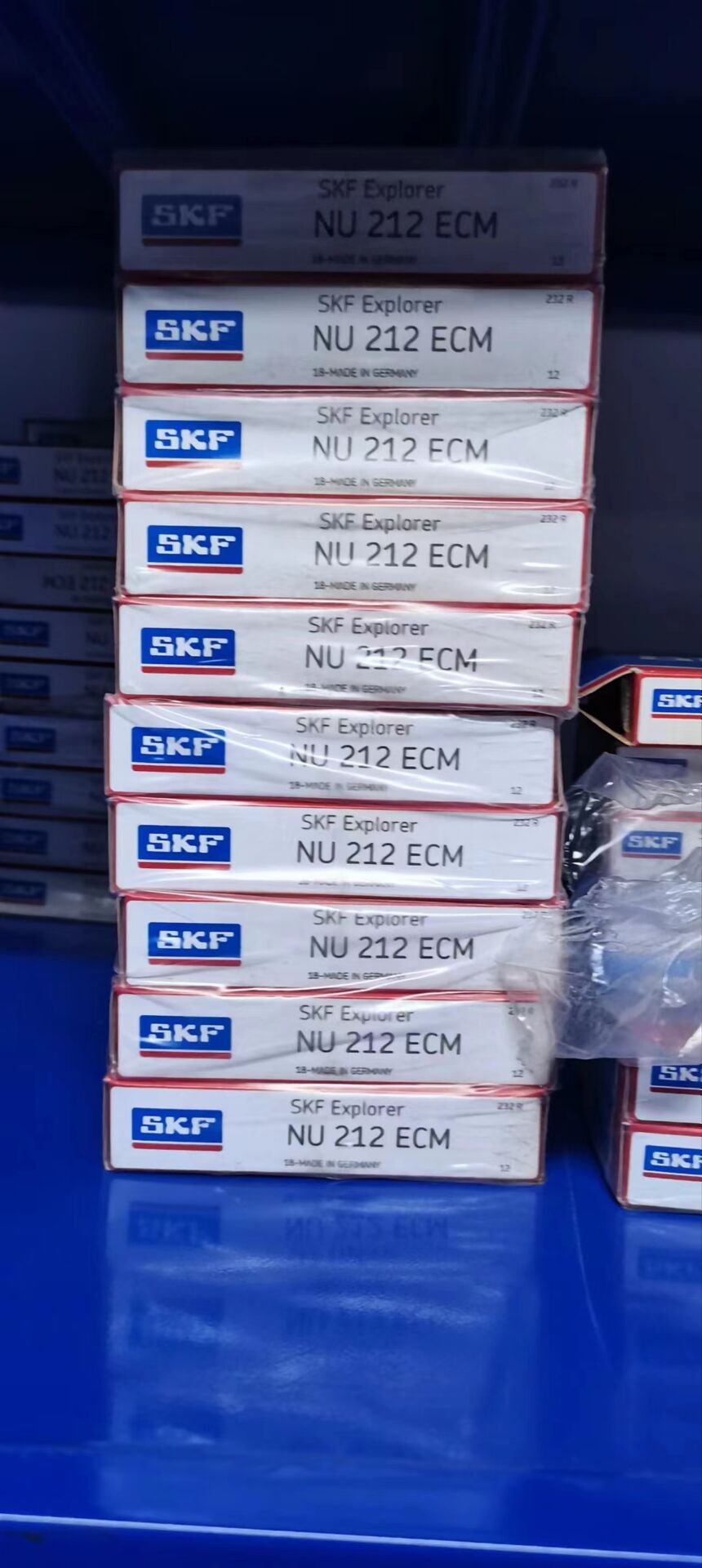 现货热销 NU212ECM圆柱滚子轴承 铜保持器正品