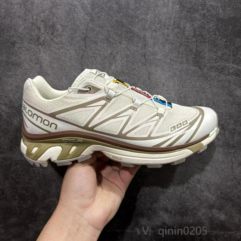 ハイエンドのサロモン XT-6 新しい男性と女性のアウトドア機能スポーツ登山レジャー多用途ランニングシューズ|undefined