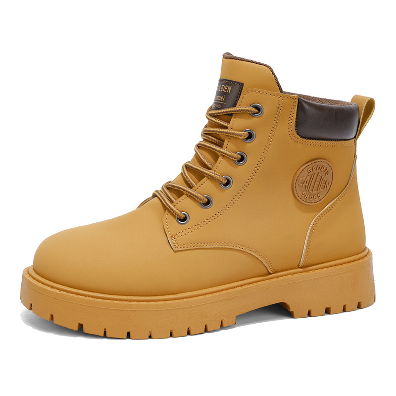 Botas Martin Estilo Retro para Hombre de Microfibra, Transpirable y Antideslizante, para Uso Diario image 6