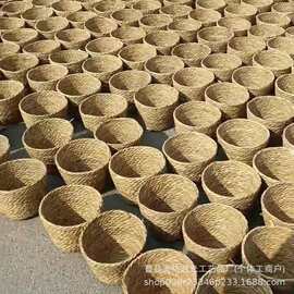 可爱小熊抱抱桶手工花篮绿植花盆套北欧风植物高颜值家用收纳筐