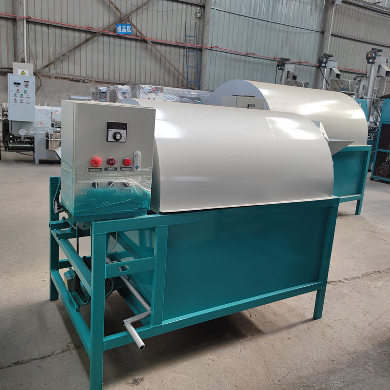 多功能电炒锅 油坊菜籽花生炒料机 不锈钢食用滚筒炒货机