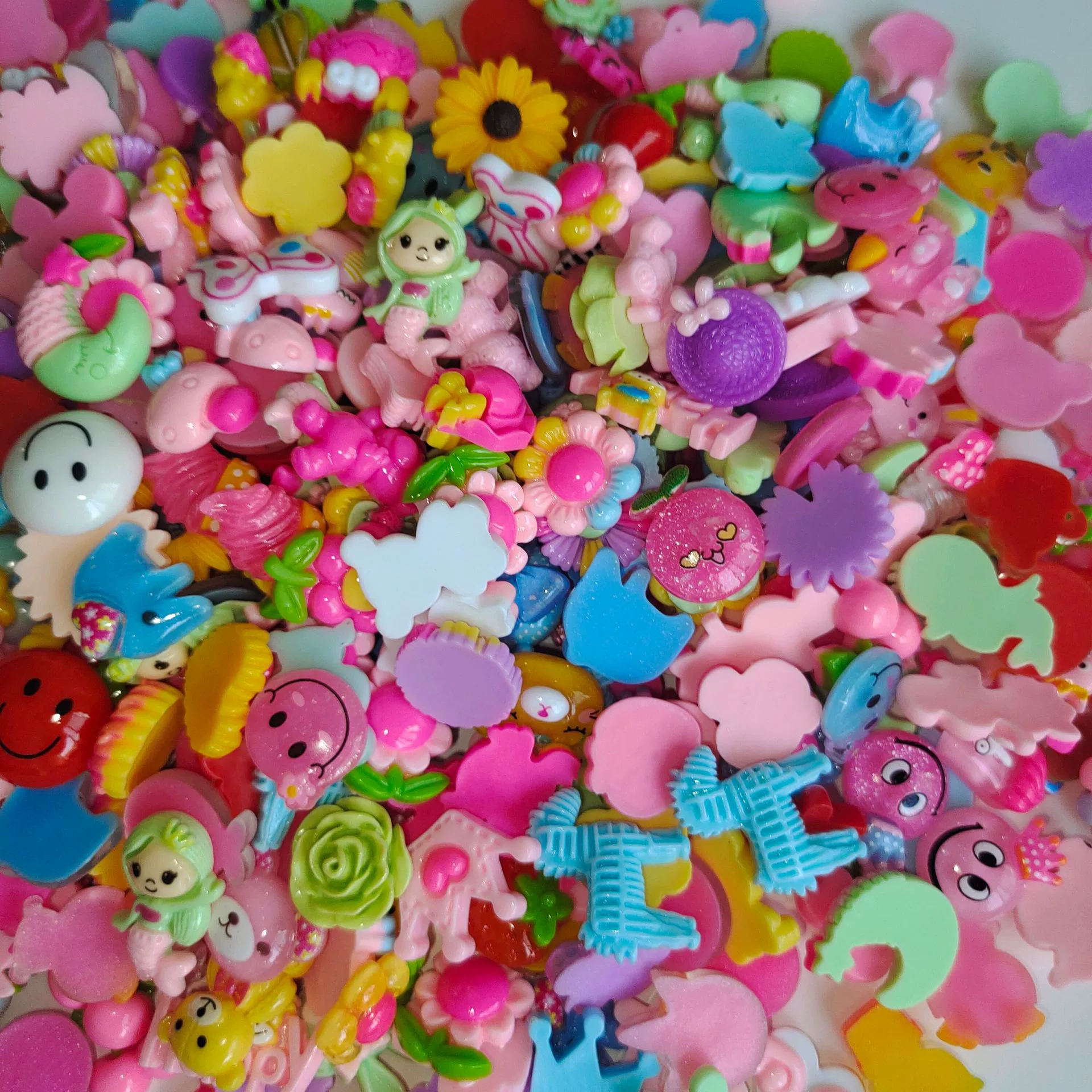 Cartoon accessories, nail decoration, phone case, children's hairgrip, hair rope