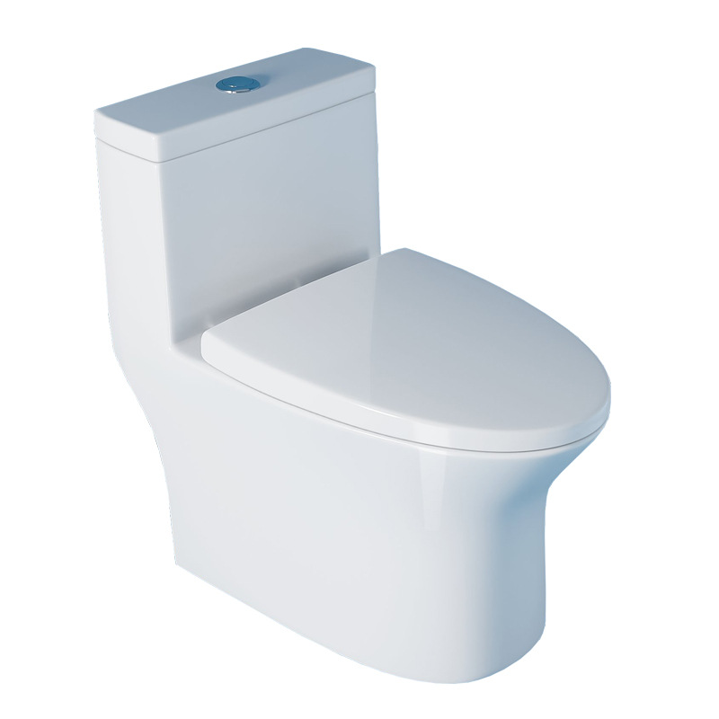 Bomba de agua inodoro común asiento de inodoro doméstico tipo sifón decoración de ingeniería hotel nuevo fabricante al por mayor ahorro de agua silencioso