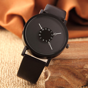 2024 foreign trade new personalized inverted digital watch men and women couple quartz watch wholesale