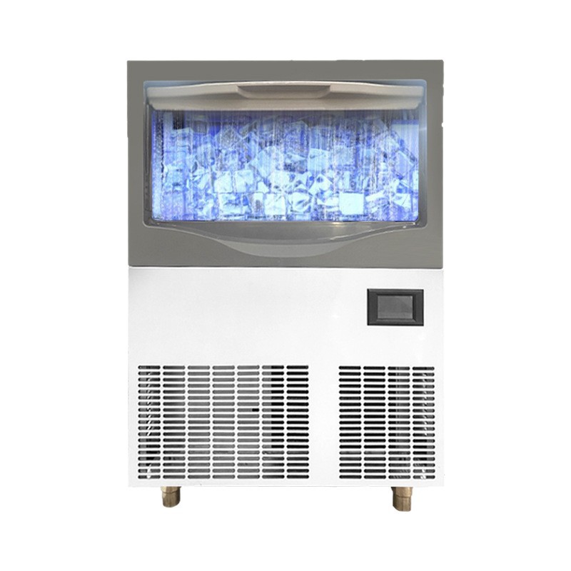 Máquina de hielo y trituradora de hielo comercial automática gran máquina de hielo de granos de nieve mariscos hotpot restaurante sashimi