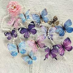 模擬蝶 DIY 蝶装飾靴花 3D 印刷立体蝶モネの窓模擬蝶装飾壁