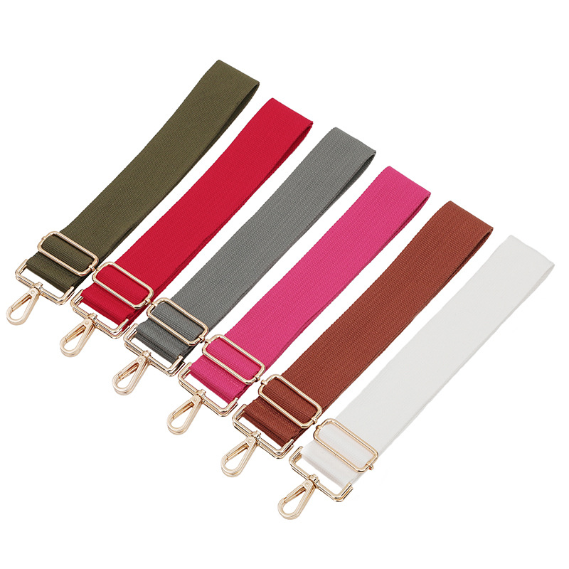 Polyester Solid Color Bag Strap display picture 6