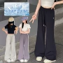 女童大童夏季速干运动裤