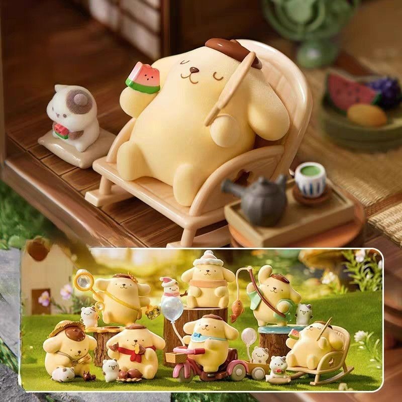 布丁狗童年四季系列盲盒三丽鸥公仔玩偶可爱桌面摆件手办生日礼物|undefined
