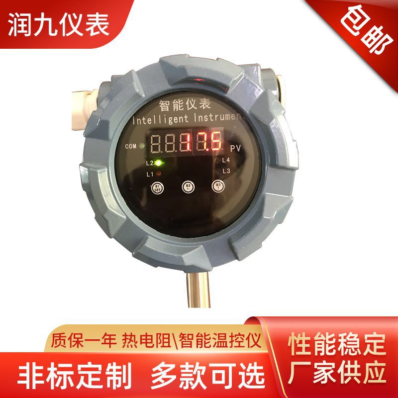 现场显示智能温控仪温度控制调节变送器一体化温度变送器