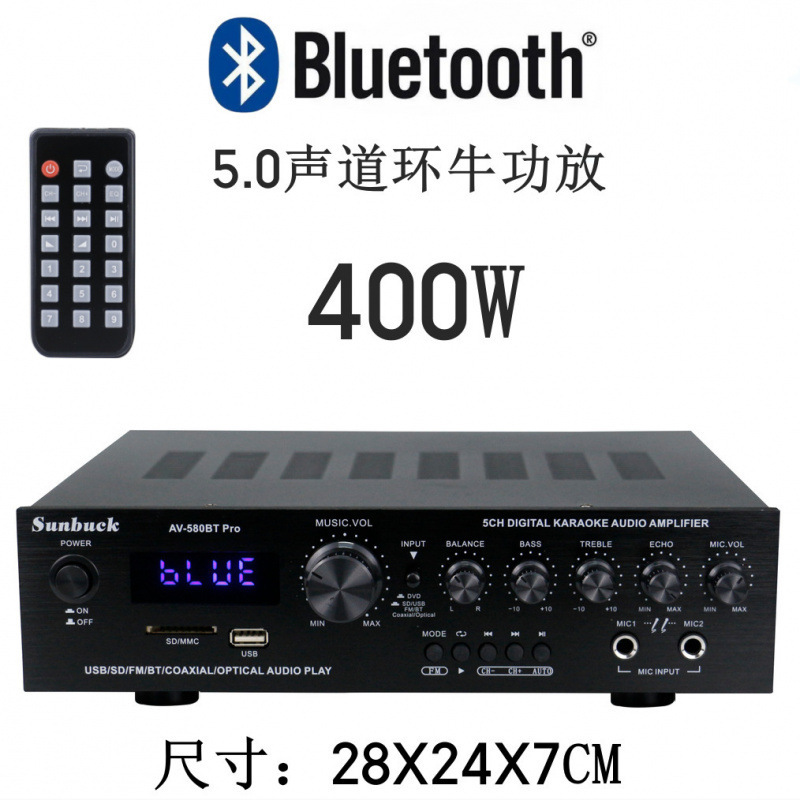 ミニ小型アンプスピーカーパワーアンプカード U ディスクラジオ DC 12 ボルト 220V Bluetooth アンプ|undefined