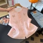 女短重工时髦亮片马甲