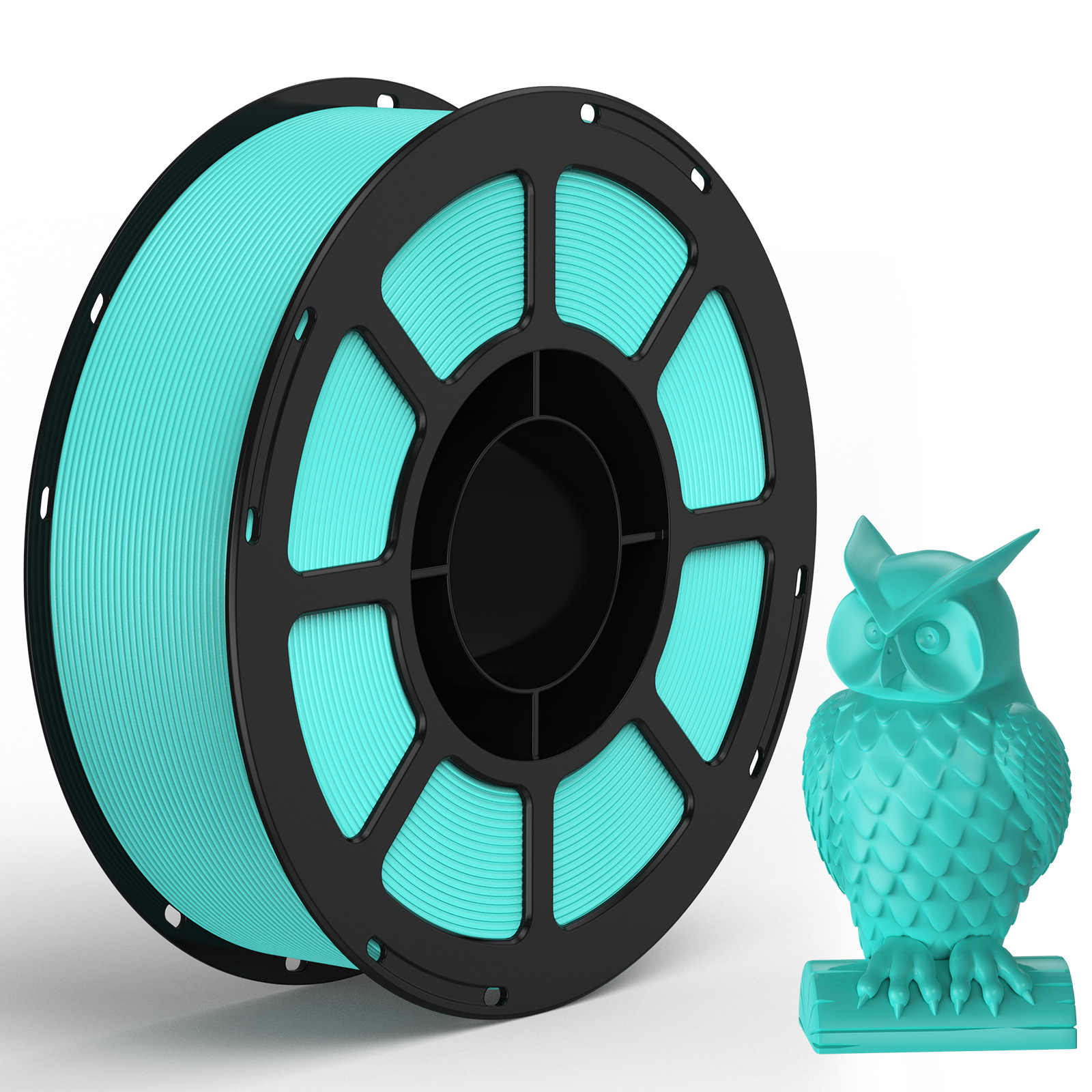 Coredi 3D Printer PETG Material consumible Impresión de alta velocidad 1,75 mm Cinta plana limpia degradable 1KG