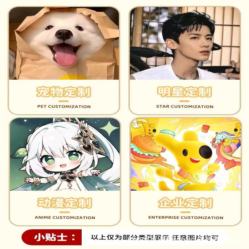 Llavero de acrílico para mascotas personalizado lindo gato gato perro colgante diy corgi foto colgante a medida