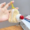 Кудрявый жёлтый торт (брелок)