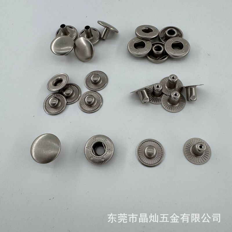 金属メッキ四つ折りボタン655 633 831スナップボタン10mm12.5mm15mm8050緊急ボタンアクセサリー|undefined