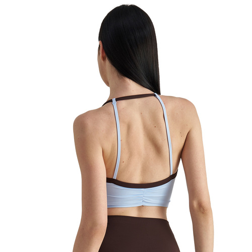 Huanpan Sports Apparel Spring Women's Sports Bra Workout Style Beautiful Backless Bra High-End Shock Absorbing Yoga Bra