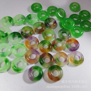 16mm�Ӻ��׈AȦɢ�����l diy��ʯ�Ʒ�����ʯɢ��Gɫ�ܭh���l