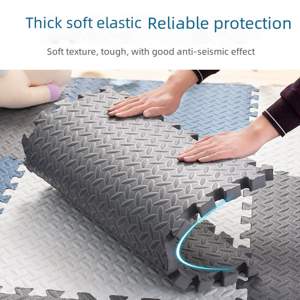 Children's Spliced Crawling Mat Foam Floor Mat Home Bedroom Floor Mat Thickened Crawling Mat Summer Puzzle Carpet