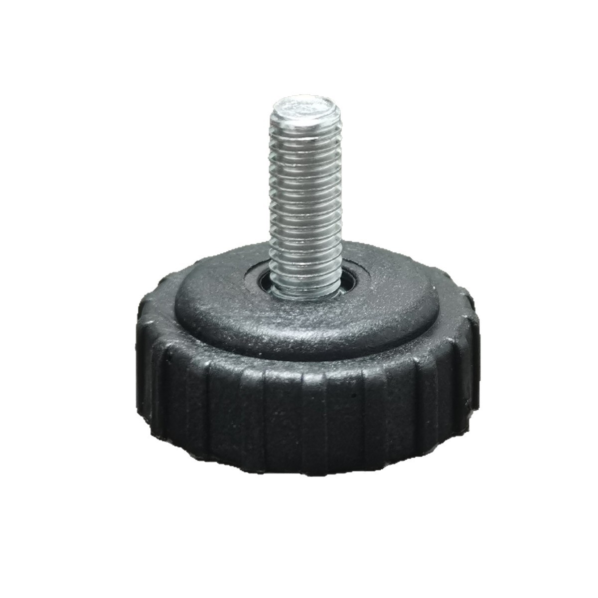 Piés copolímero m6m8 tornillo ajustable almohadilla de pie elevación resistente al desgaste rodante de muebles de oficina redondo estante de mesa pierna ajustable