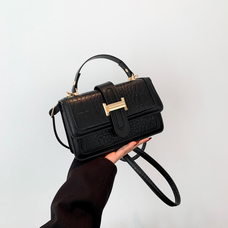 Elegante simple moda color sólido bolso 2024 principios de primavera nuevo versátil ins hombro mensajero bolsa pequeña bolsa cuadrada para las mujeres