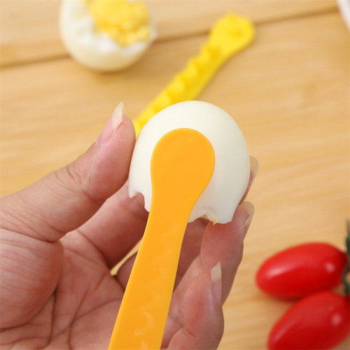 Stylish Egg Slicer Kitchen Creative Cut in Half Edge Egg Yolk Chicken Salad Making Chef Tool