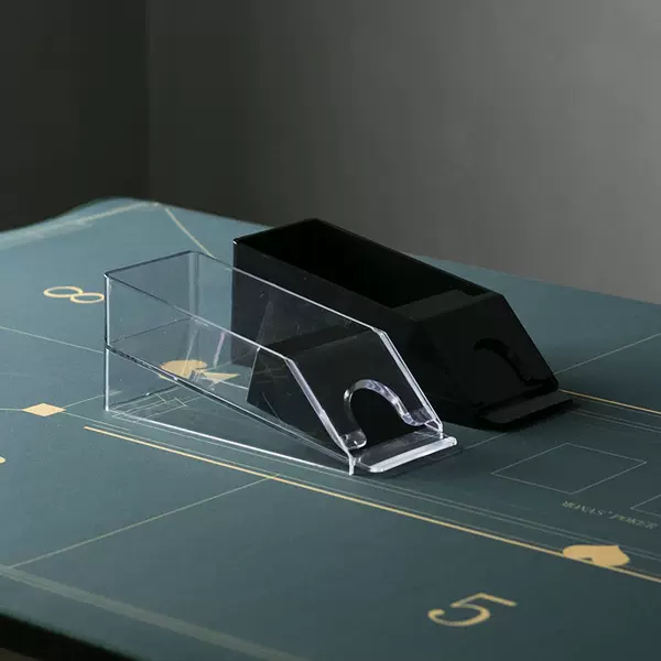 Transparent Card Debugger 1-4 Texas Hold'em Black Jack Chess and Card Room Special Chip Accessories Shuffling Machine