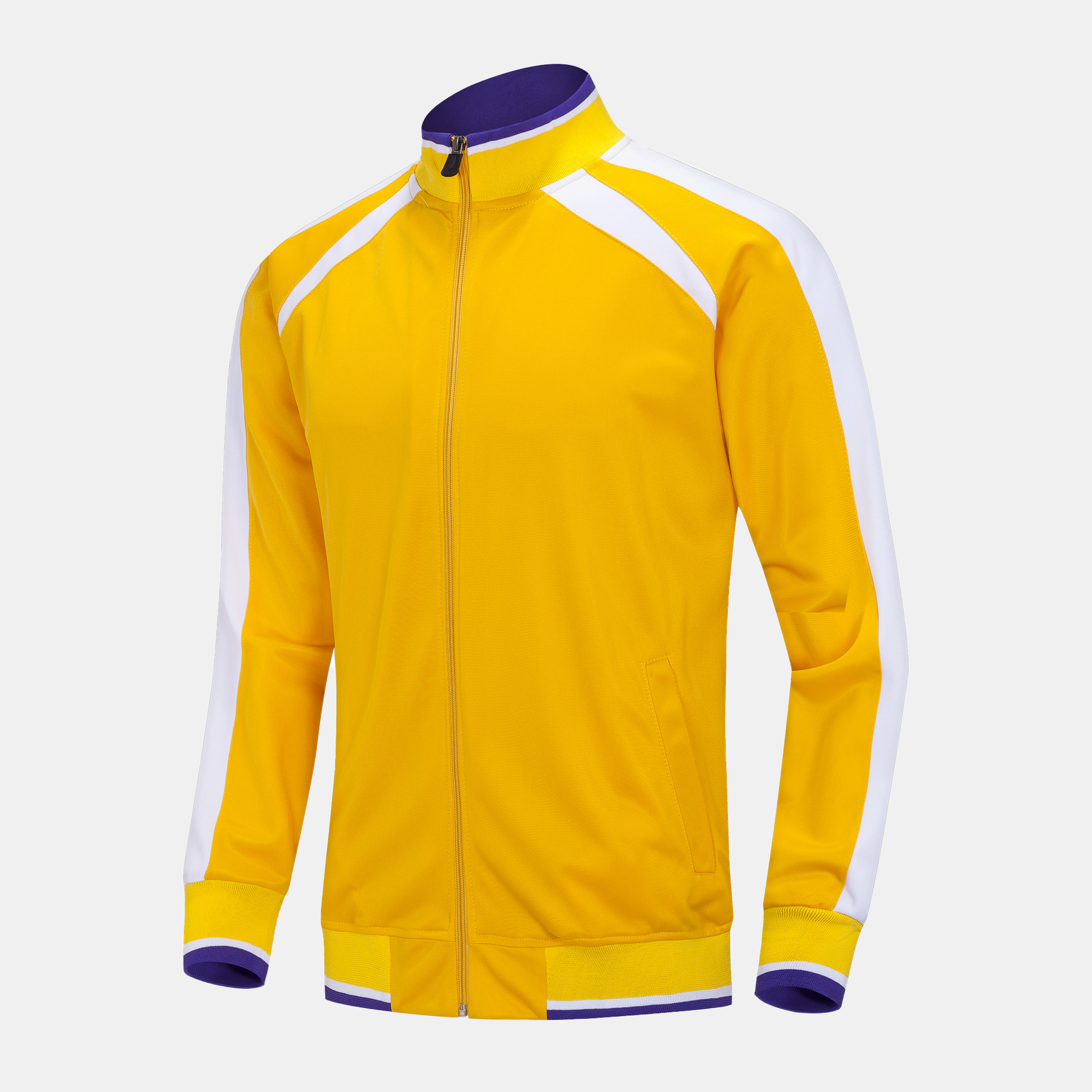 Otoño y invierno collar de la institución de capacitación de adultos para niños juegos padres e hijos uniformes de clase con cremallera suéter logotipo impreso personalizado