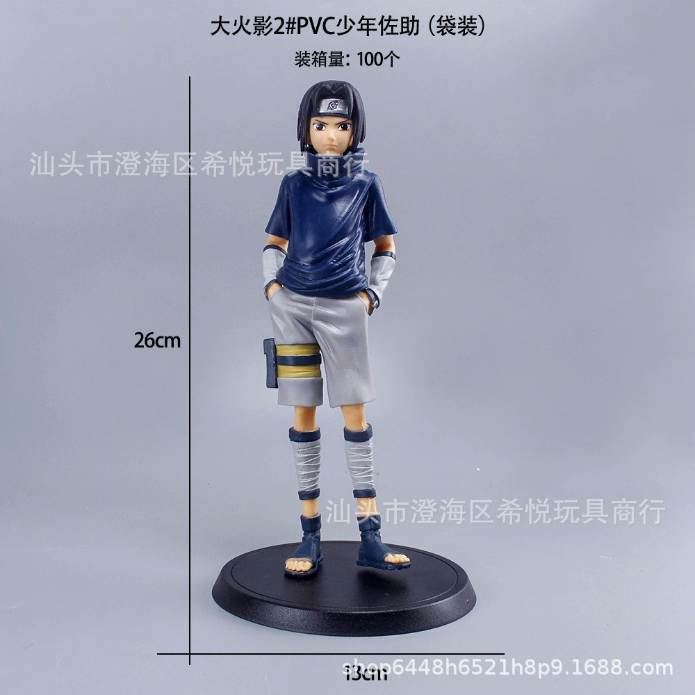 PVC Figure Set (Naruto) — Kakashi, Naruto, Sakura Desktop Ornaments, Multi‑pose Kit
