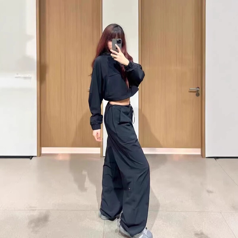 Al* Paratrooper Pants Elastic Wide-Leg Pants Outdoor Sports Quick-Dry Sun Protection Water-Resistant Loose Workwear Paratrooper Women's Pants Al* Paratrooper Pants Elastic Wide-Leg Pants Outdoor Sports Quick-Dry Sun Protection Water-Resistant Loose Workwear Paratrooper Women's Pants