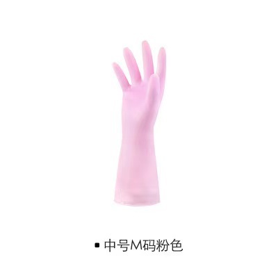 Invierno impermeable guantes calientes hogar espesado látex lavandería limpieza del hogar forro polar antideslizante lavavajillas guantes