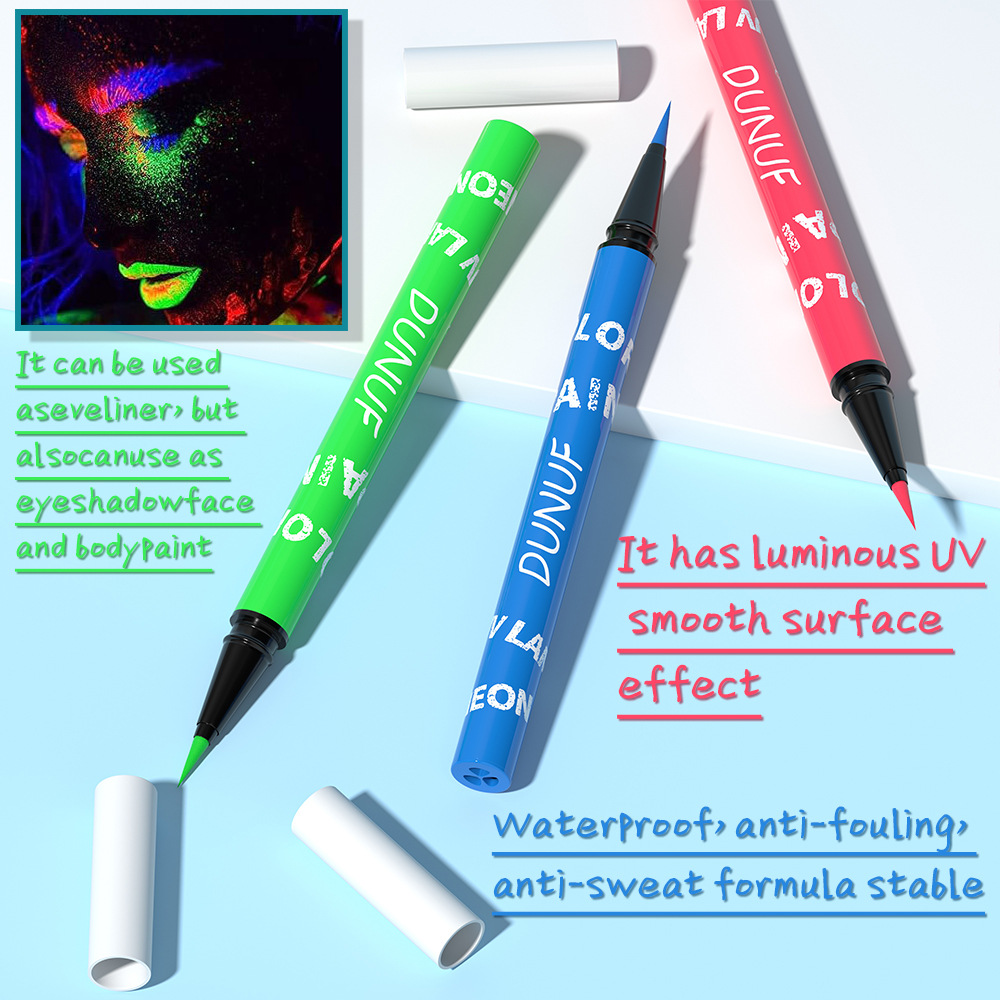 Check it out! Link Disclaimer - For export only :DUNUF UV Fluorescent Eyeliner Pen undefined