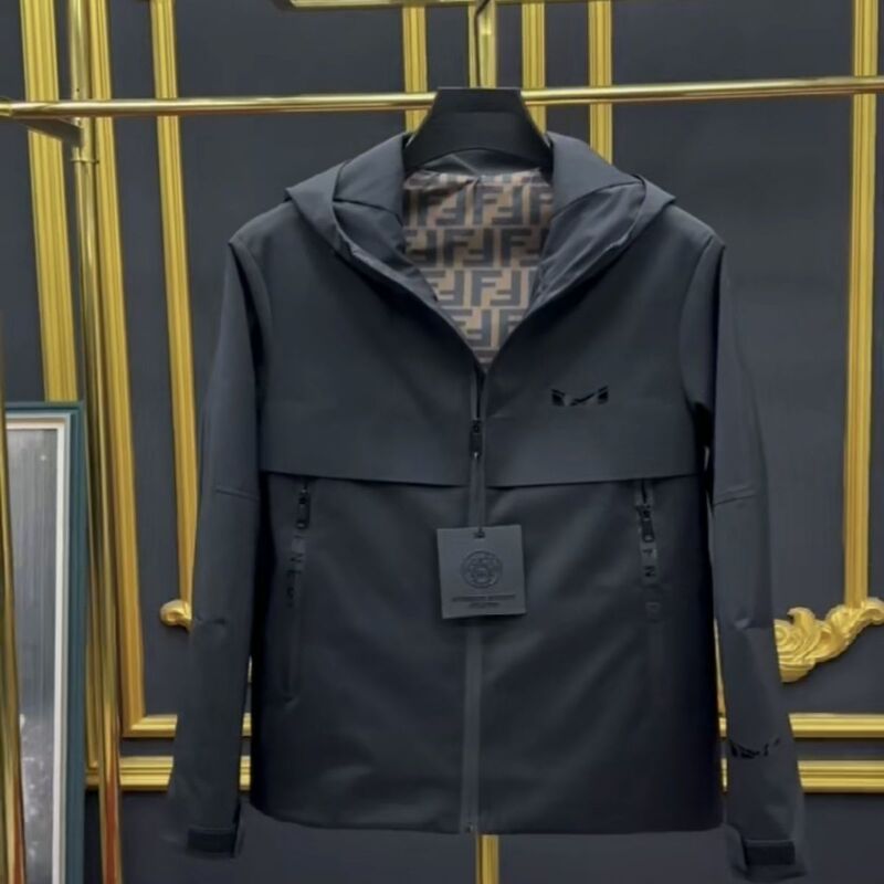 2025 Spring and Autumn Hooded Men's New Slim Fit Jacket Casual High-Grade Jacket Trendy Casual Easiest for Match Fashion Top