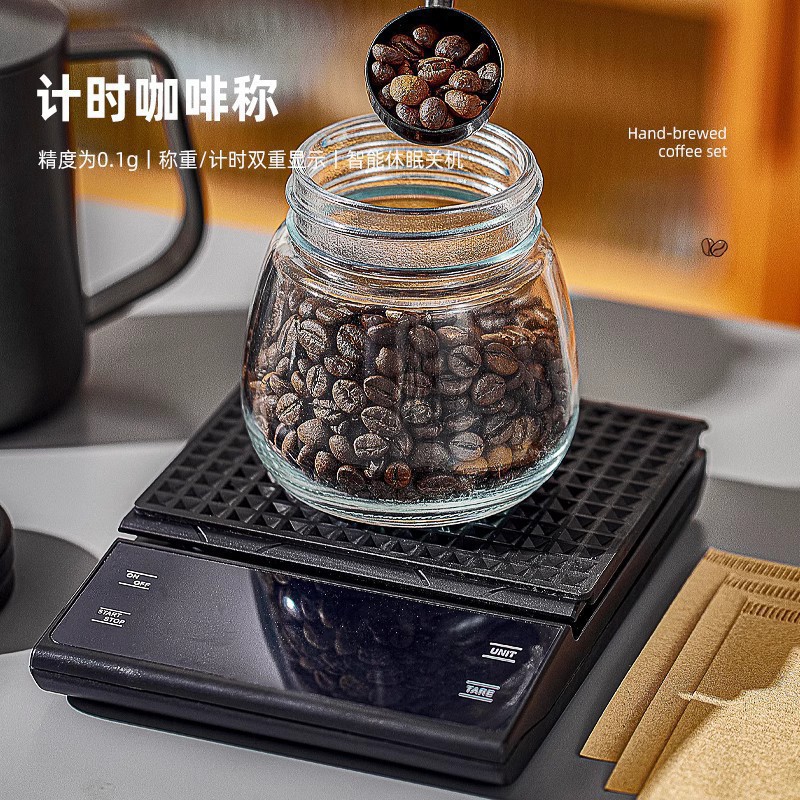 Equipos de café domésticos cafetera de café de fabricación manual cafetera de café de fabricación manual molino de mano cajas de regalo completas